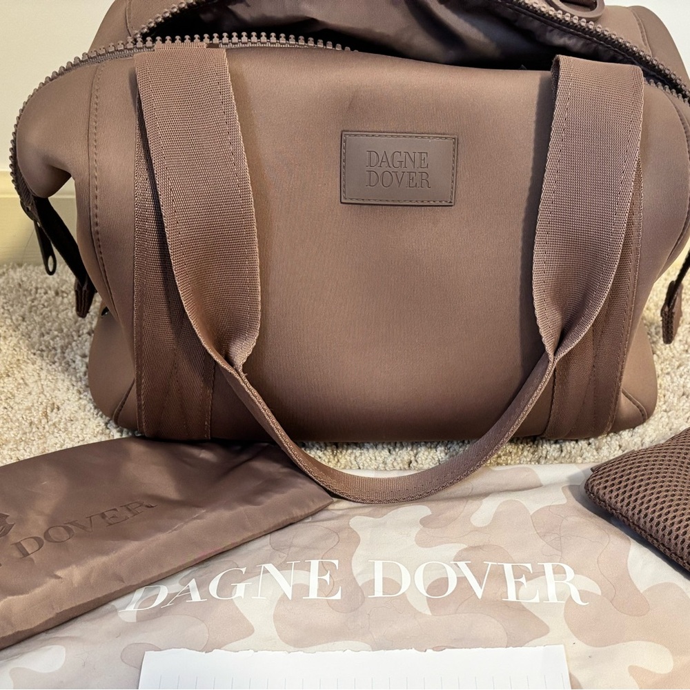 Dagne Dover Medium Landon Carryall in DUNE